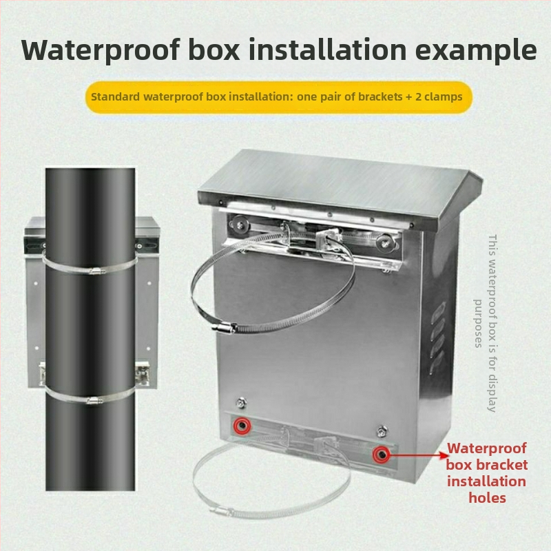 Spona z nerezu 304 na potrubie a káble, uzamykateľný prstencový objímka pre vodovodné a plynové rúry