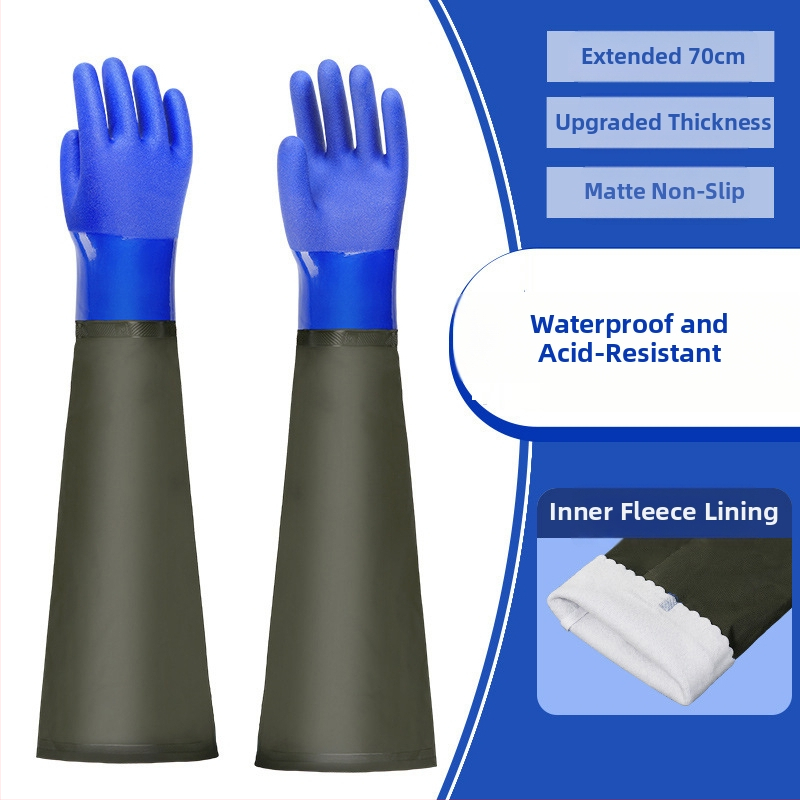 Rukavice z hovädzej kože – ochranné, proti porezaniu, olejovzdorné, protišmykové, odolné voči opotrebeniui