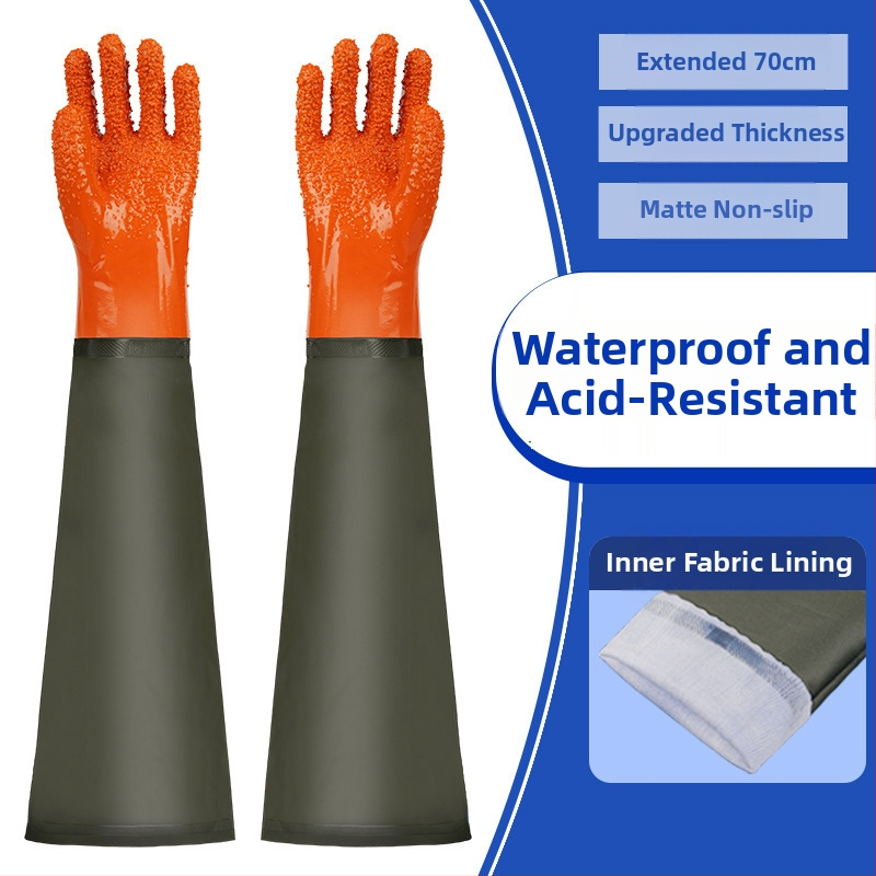 Rukavice z hovädzej kože – ochranné, proti porezaniu, olejovzdorné, protišmykové, odolné voči opotrebeniui