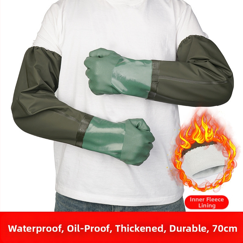 Rukavice z hovädzej kože – ochranné, proti porezaniu, olejovzdorné, protišmykové, odolné voči opotrebeniui