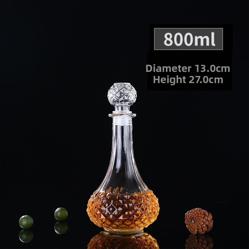 Sada dekantéra na víno zo skla – európsky štýl, nový čínsky štýl, domáce uskladnenie vína