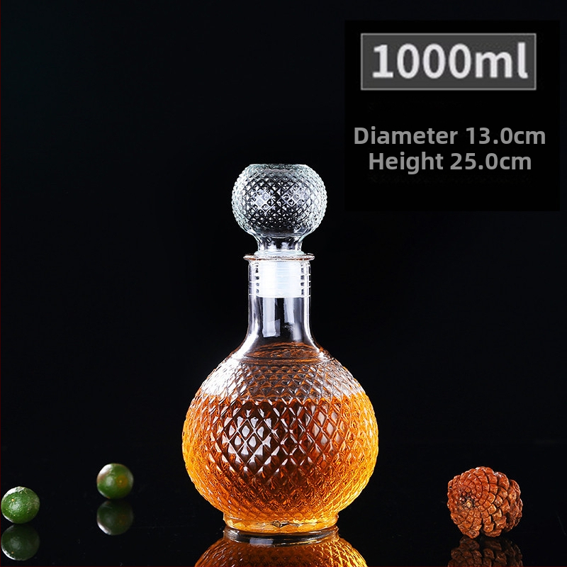 Sada dekantéra na víno zo skla – európsky štýl, nový čínsky štýl, domáce uskladnenie vína