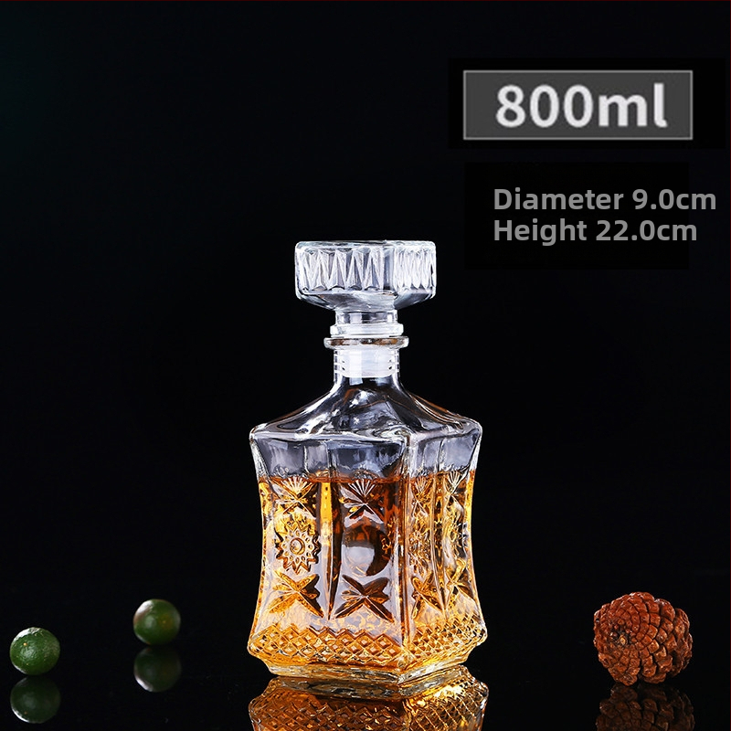 Sada dekantéra na víno zo skla – európsky štýl, nový čínsky štýl, domáce uskladnenie vína