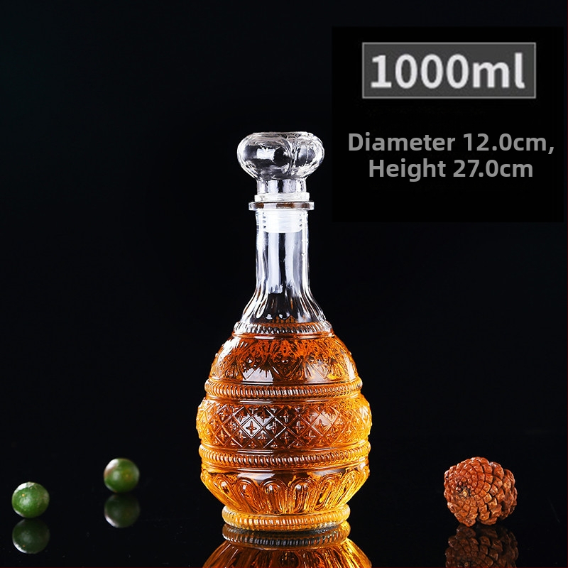 Sada dekantéra na víno zo skla – európsky štýl, nový čínsky štýl, domáce uskladnenie vína