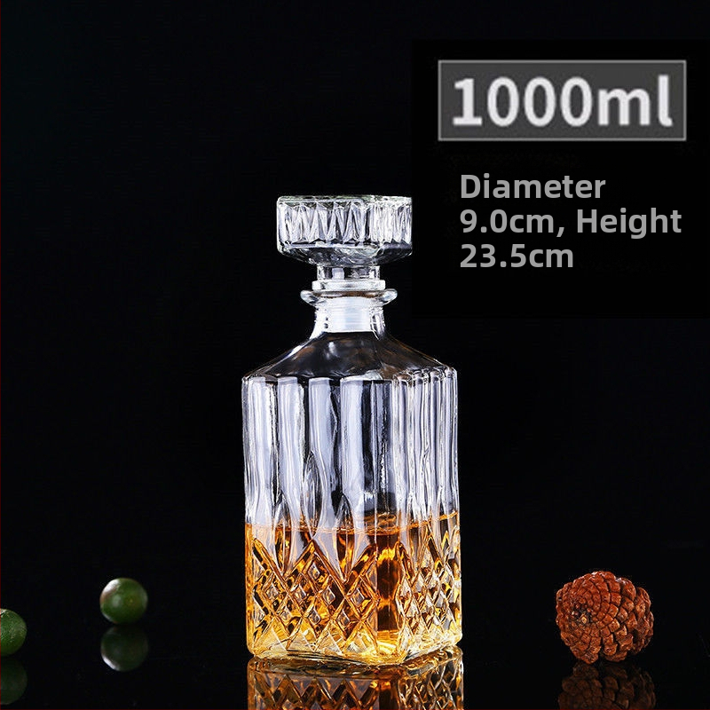 Sada dekantéra na víno zo skla – európsky štýl, nový čínsky štýl, domáce uskladnenie vína