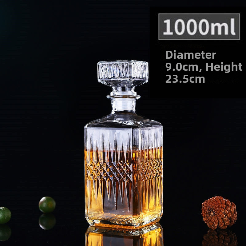 Sada dekantéra na víno zo skla – európsky štýl, nový čínsky štýl, domáce uskladnenie vína