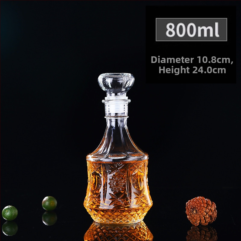 Sada dekantéra na víno zo skla – európsky štýl, nový čínsky štýl, domáce uskladnenie vína