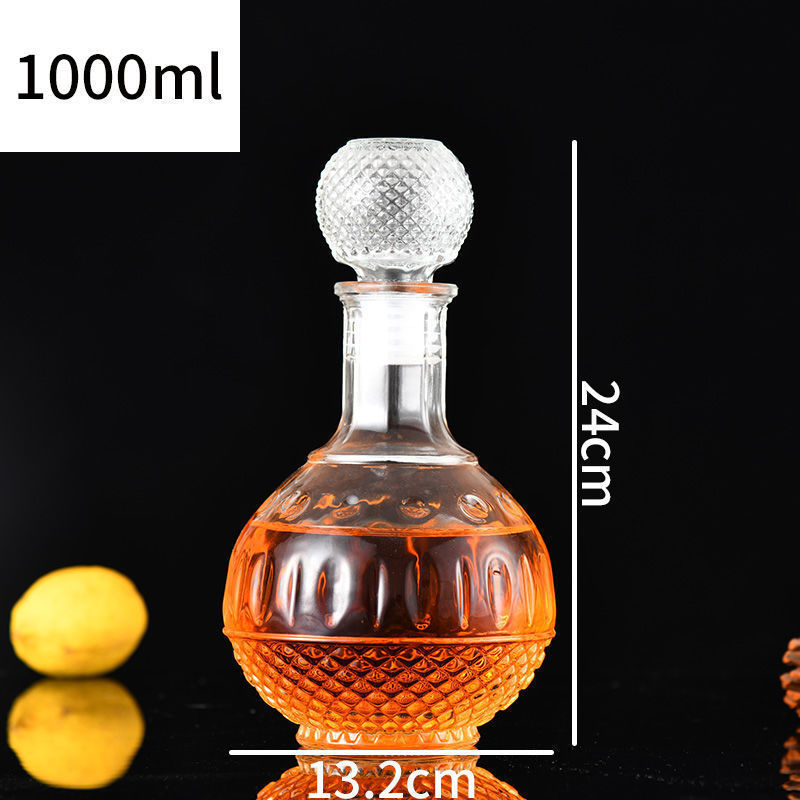 Üvegből készült boros decantáló készlet – európai stílus, új kínai stílus, háztartási bor tárolása