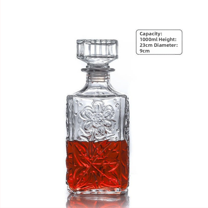 Sada dekantéra na víno zo skla – európsky štýl, nový čínsky štýl, domáce uskladnenie vína