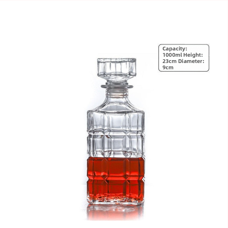 Sada dekantéra na víno zo skla – európsky štýl, nový čínsky štýl, domáce uskladnenie vína