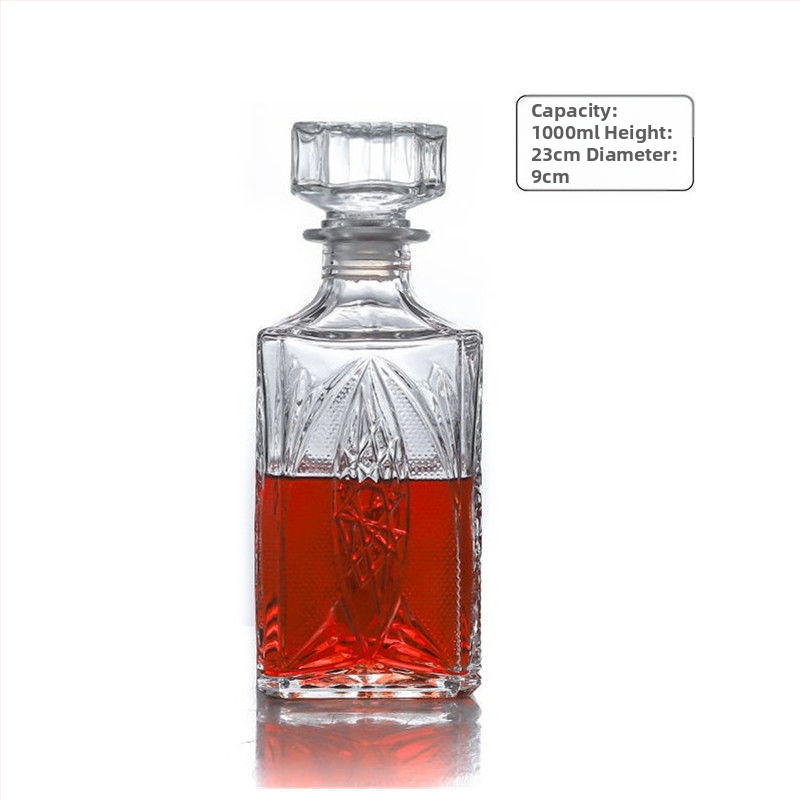 Sada dekantéra na víno zo skla – európsky štýl, nový čínsky štýl, domáce uskladnenie vína