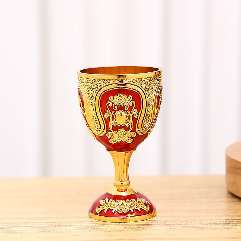 Čaša za alkohol od cinkovog legura, europski stil, retro dizajn, kapacitet 1000 ml, za kućnu upotrebu