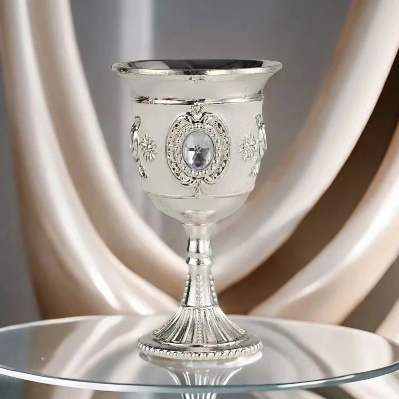 Čaša za alkohol od cinkovog legura, europski stil, retro dizajn, kapacitet 1000 ml, za kućnu upotrebu