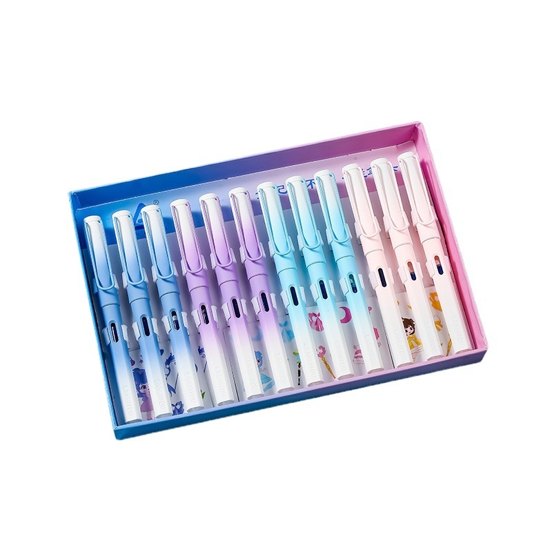 Műanyag toll, rotációs tinta-felvételi rendszer, irídium tollhegy, modell 7910, testreszabás elérhető