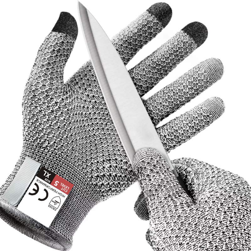 Lu Gong Γάντια Αντικοπής με HPPE Νήμα για Προστασία Χεριών – Επίπεδο 5