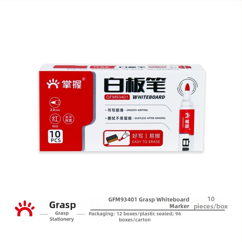 Náhradný sáčok s atramentom pre marker na tabuľu, model WB-G9, 12 kusov v krabičke, plastové puzdro, šírka čiary 1–2 mm, kancelárske použitie