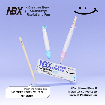 Držadlo na pero pre deti – korekcia polohy, silikon+ABS, balené v krabici NBX