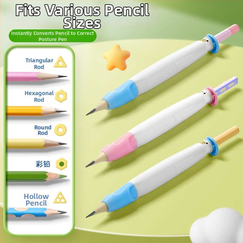 Držadlo na pero pre deti – korekcia polohy, silikon+ABS, balené v krabici NBX