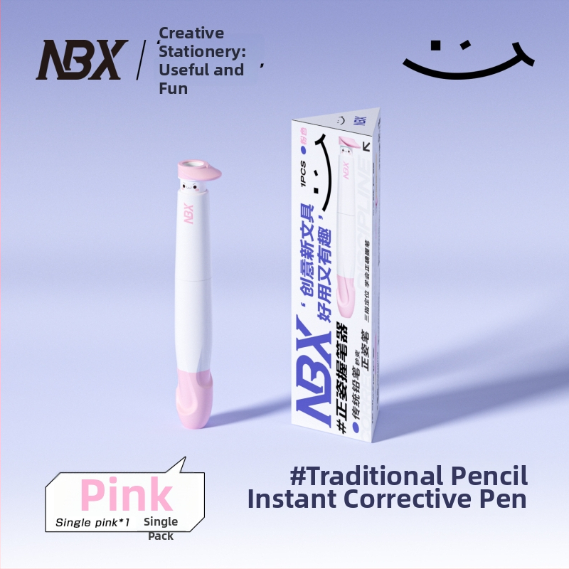 Držadlo na pero pre deti – korekcia polohy, silikon+ABS, balené v krabici NBX