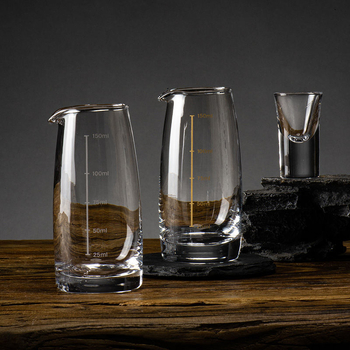 Set de vin cu decantor, scară de măsură, pahare mici și cutie cadou — stil chinoiserie nou