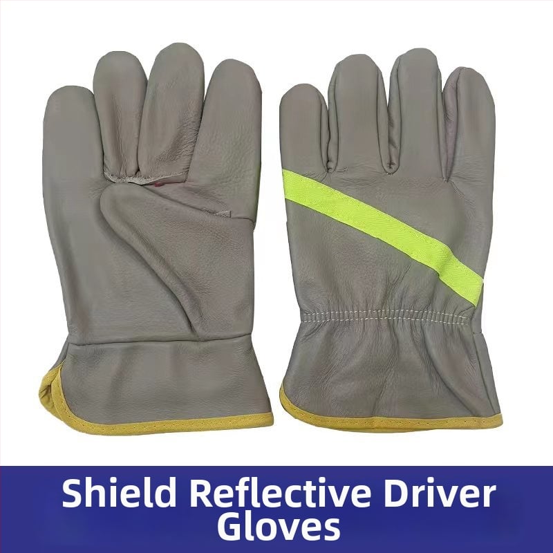 Shield Guard γάντια συγκόλλησης από δέρμα βοδινού για ηλεκτροσυγκόλληση — ανθεκτικά στη φθορά, θερμομονωτικά, κατά των εγκαυμάτων, παχύτερα και μαλακά