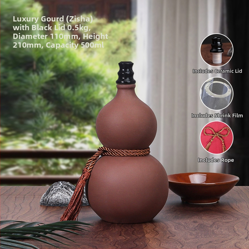 Keramická fľaša na víno v tvare tekvice, na domáce použitie, uzavretý uzáver, pre víno, prázdna fľaša