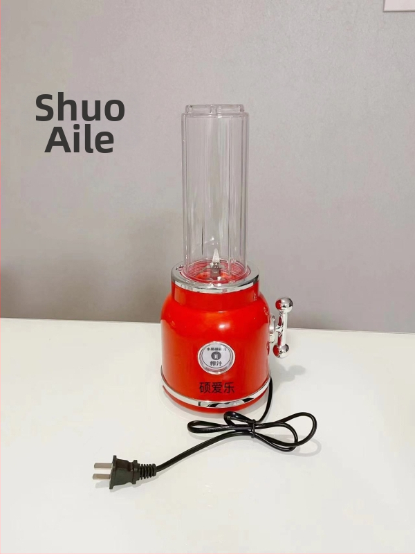 Odšťavovač – mini prenosný domáci prístroj na ovocie a šťavy, kapacita pod 1 l, napätie ≤36 V, rýchlosť motora ≤10 000 rpm, miešacia čepeľ: 1, dvojité miešacie čepele, mechanické ovládanie