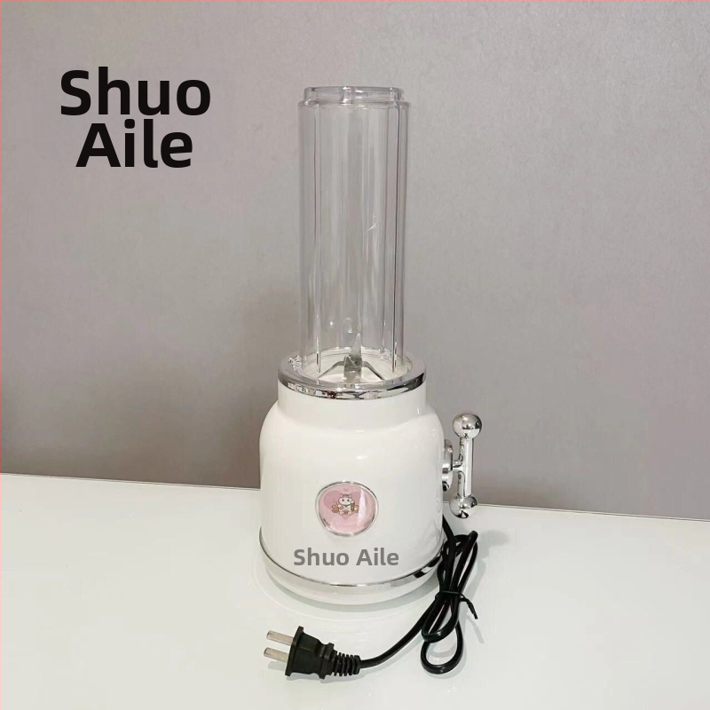 Odšťavovač – mini prenosný domáci prístroj na ovocie a šťavy, kapacita pod 1 l, napätie ≤36 V, rýchlosť motora ≤10 000 rpm, miešacia čepeľ: 1, dvojité miešacie čepele, mechanické ovládanie