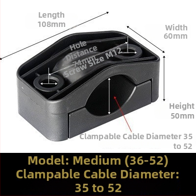 CHKL Držiak na kábel pre vysokonapäťový kabinet; pre káble s tromi vodičmi; ohňovzdorný nylon