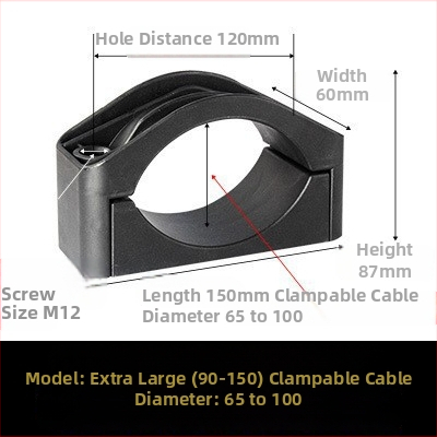 CHKL Držiak na kábel pre vysokonapäťový kabinet; pre káble s tromi vodičmi; ohňovzdorný nylon