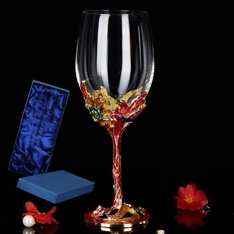 Set de vin cu decantator, cristal, capacitate 301-400 ml, stil european, personalizare producție, imprimare logo