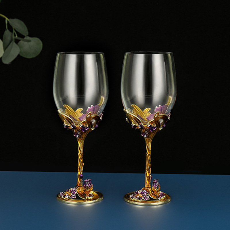 Set de vin cu decantator, cristal, capacitate 301-400 ml, stil european, personalizare producție, imprimare logo