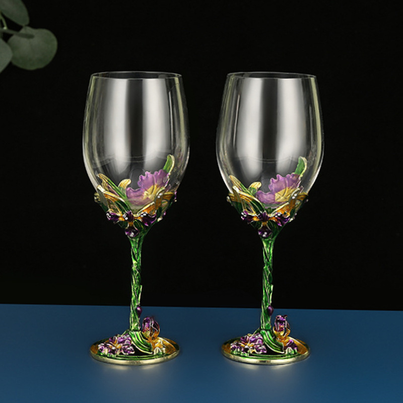 Set de vin cu decantator, cristal, capacitate 301-400 ml, stil european, personalizare producție, imprimare logo