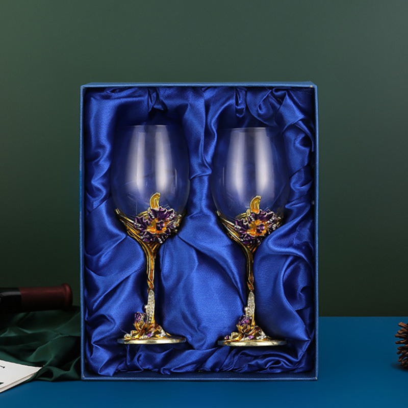 Set de vin cu decantator, cristal, capacitate 301-400 ml, stil european, personalizare producție, imprimare logo