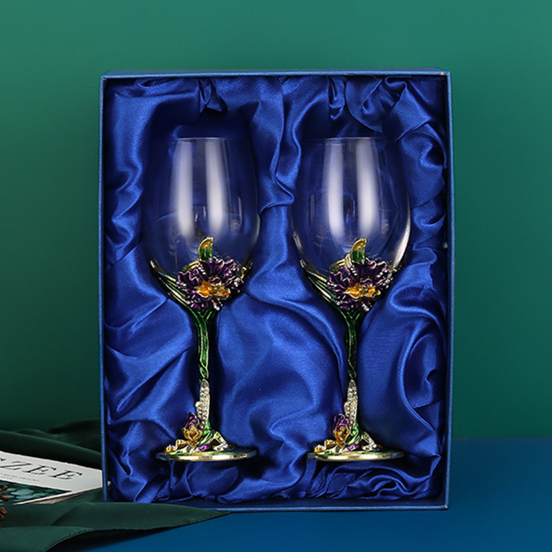 Set de vin cu decantator, cristal, capacitate 301-400 ml, stil european, personalizare producție, imprimare logo