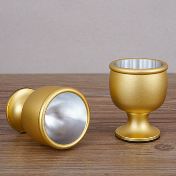 Pahare de vin din aliaj de cupru, set de 5 bucăți, stil modern minimalist, capacitate 1–100 ml