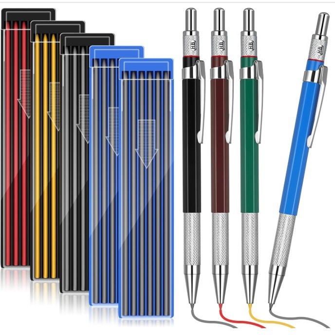 Blue belle set creion mecanic 2.0mm pentru desen și scriere