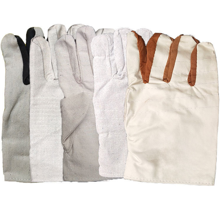 Χοντρά γάντια συγκόλλησης από καμβά – κατάλληλα για συγκόλληση με αέριο και τόξο; υλικό: καμβάς; βάρος ≈107 g