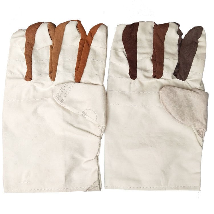 Χοντρά γάντια συγκόλλησης από καμβά – κατάλληλα για συγκόλληση με αέριο και τόξο; υλικό: καμβάς; βάρος ≈107 g