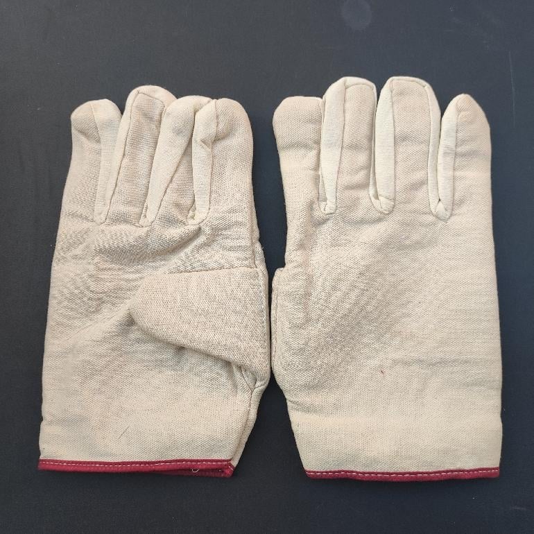 Χοντρά γάντια συγκόλλησης από καμβά – κατάλληλα για συγκόλληση με αέριο και τόξο; υλικό: καμβάς; βάρος ≈107 g