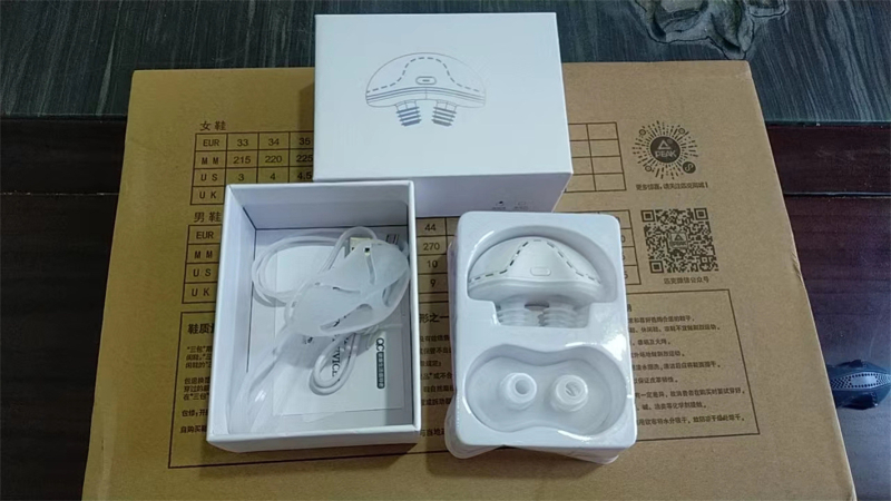 Dispozitiv electric anti-sforăit pentru uz casnic, corector de sforăit, Model 244, 2019.