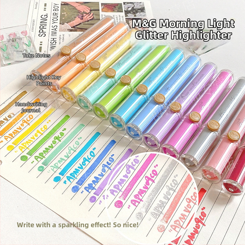 Marker s vôňou a mäkkým hrotom, model Apmv09c0, plastové telo, nezmazateľný