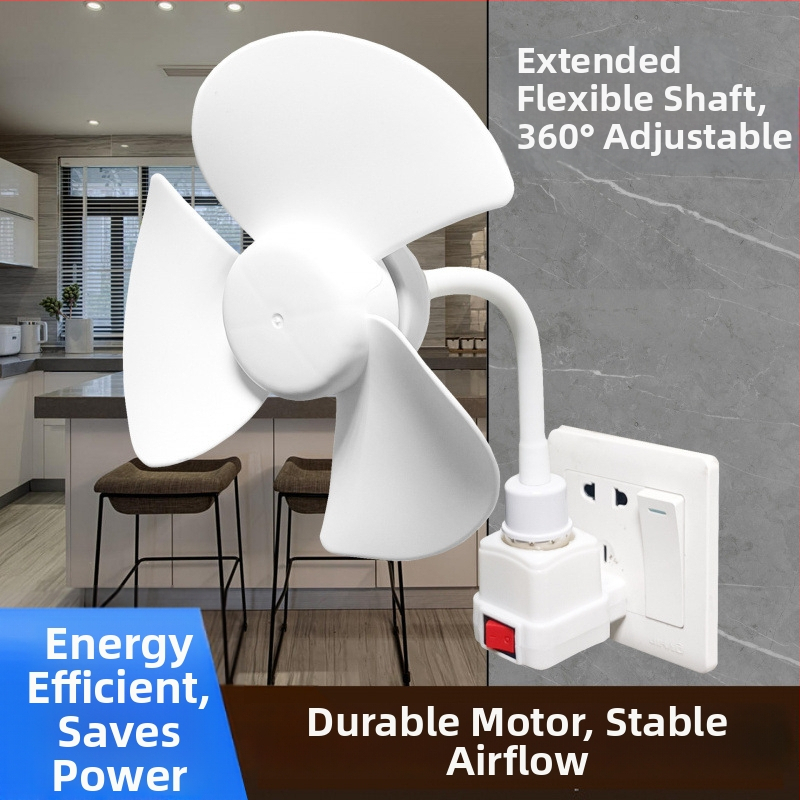 Malý stropný ventilátor s 3 lopatkami, bezkartáčový motor, AC napájanie, hlučnosť pod 36 dB