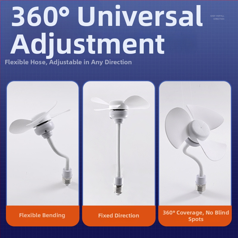 Malý stropný ventilátor s 3 lopatkami, bezkartáčový motor, AC napájanie, hlučnosť pod 36 dB