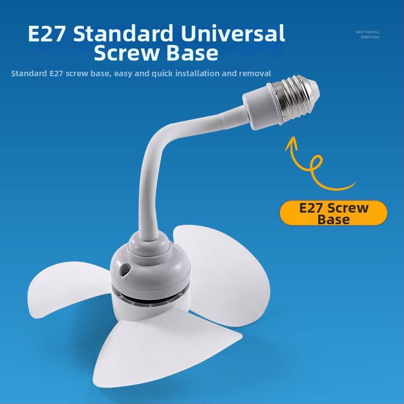 Malý stropný ventilátor s 3 lopatkami, bezkartáčový motor, AC napájanie, hlučnosť pod 36 dB