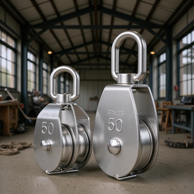 Start rola de ridicare din oțel inoxidabil 304 pentru uz marin, simplă și dublă