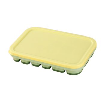 Tavă din silicon Ice Grid pentru hrana bebelușilor – demoldare ușoară, depozitare porționată