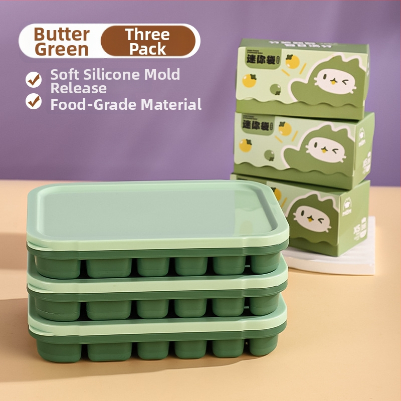 Silikónová Ice Grid miska pre detskú výživu – ľahké uvoľnenie z formy, porciované skladovanie