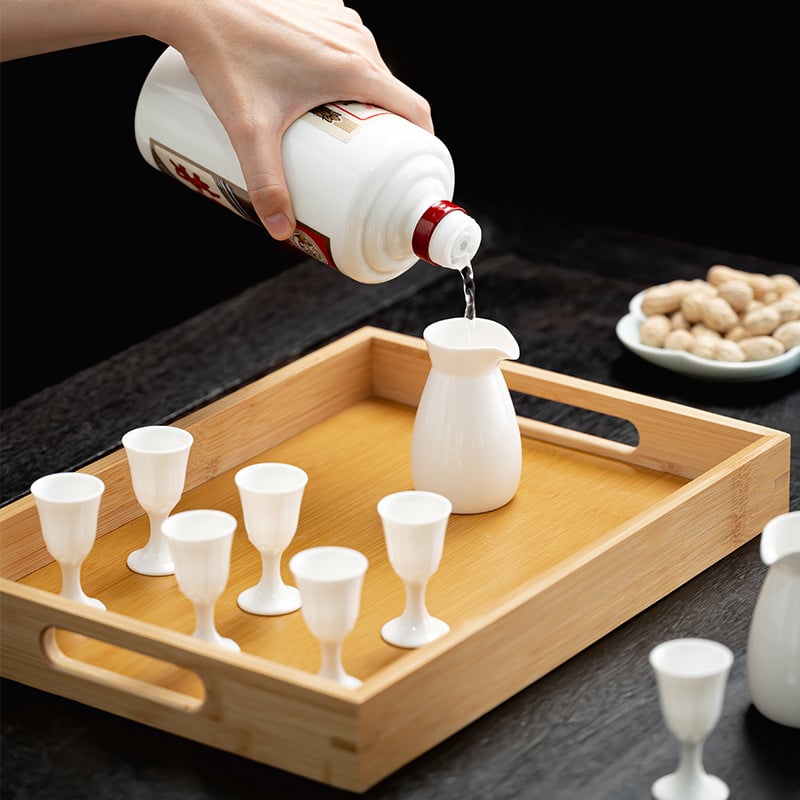 Keramička čaša za alkohol, dozator sake, kapacitet 1000 ml i više, 1 komad, jednostavan stil