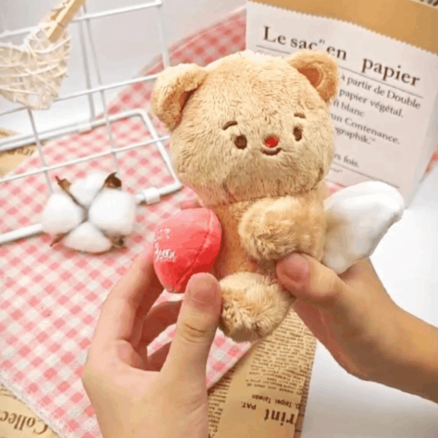 Panda pliš igračka, PP pamuk punjenje, kratka pliš, za uzrast 7-14 godina